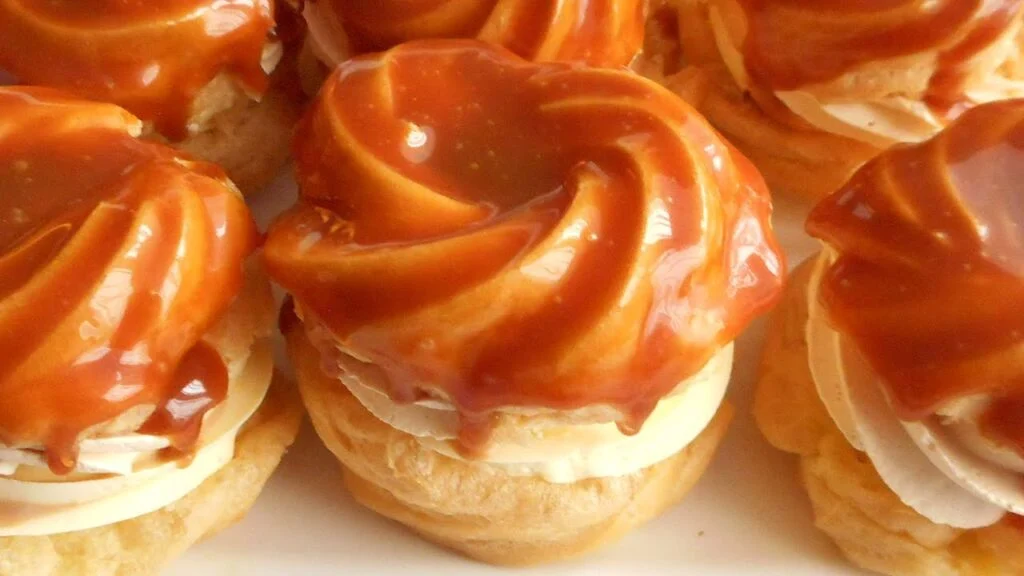 Domácí karamelové větrníky