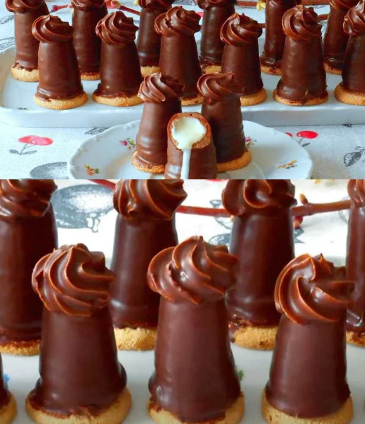 Ledové likérové špičky