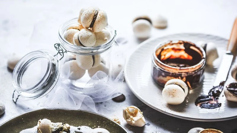 pusinky s čokoládou