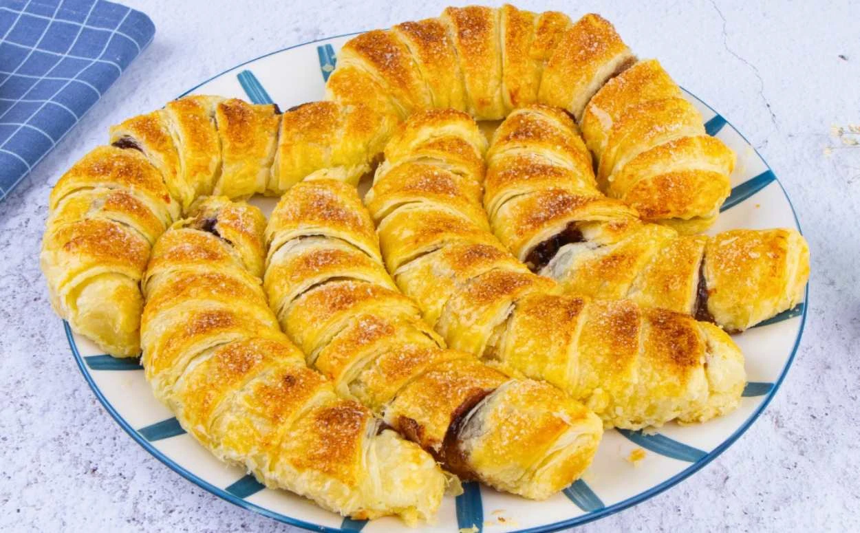 Banány v listovém těstě