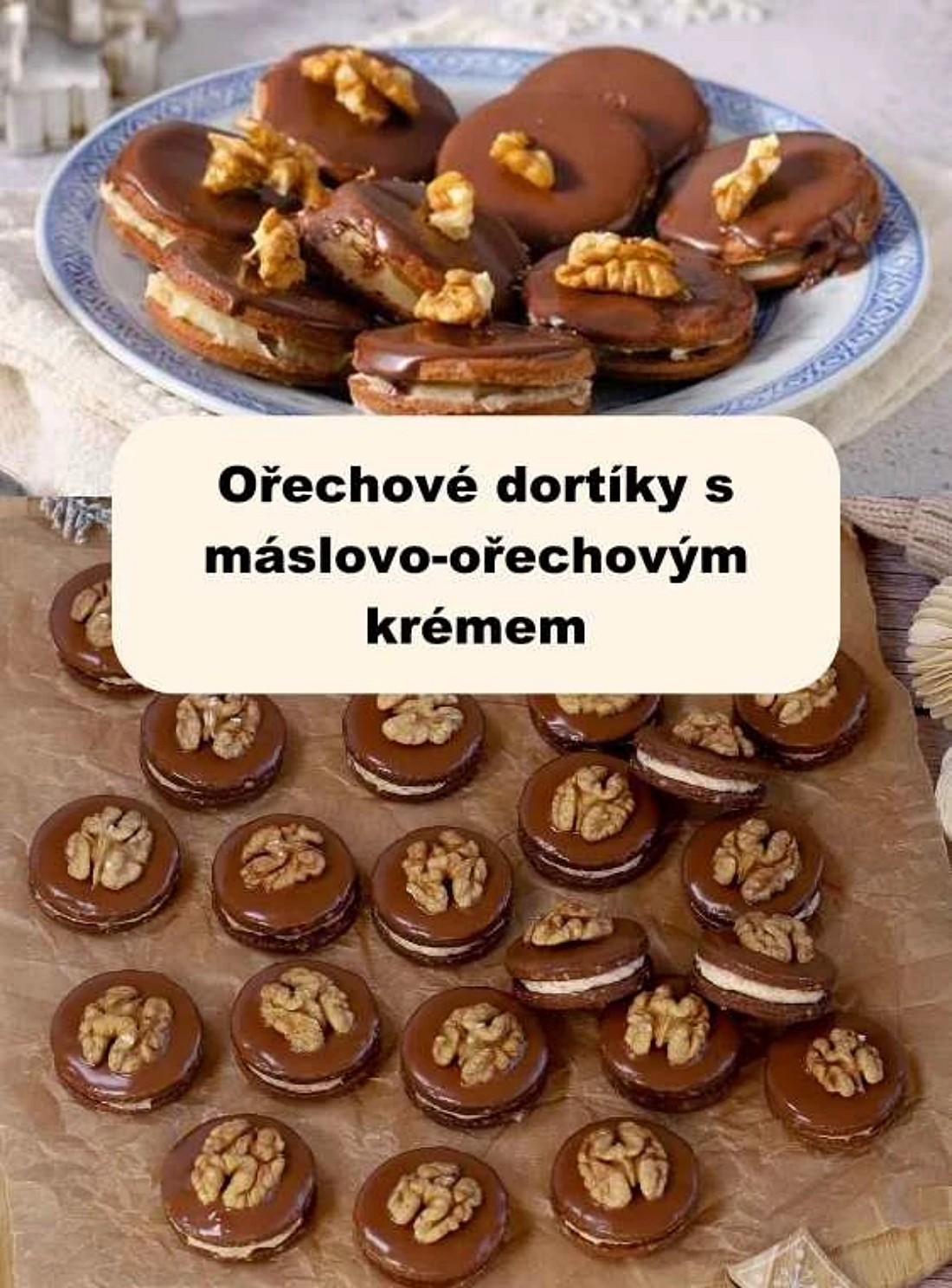 Ořechové dortíčky