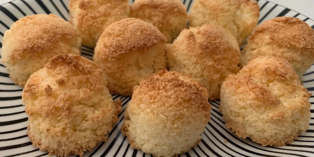 Kokosové makronky