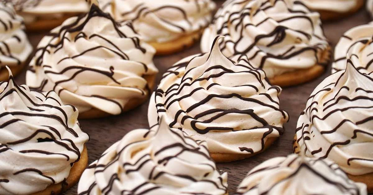 ořechové koláčky s čokoládou