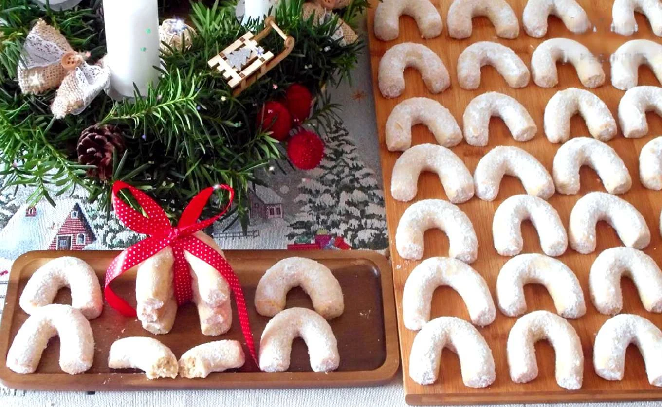 Vanilkové rohlíčky